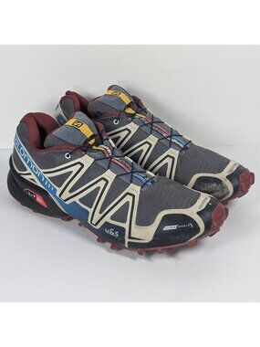 Salomon Pulsar Trail Running Shoes Mens 12 Gray Blue 416027 Gorpcore Athletic Salomon | Shoes | Salomon Pulsar Trail Running Shoes Mens 2  main image 3